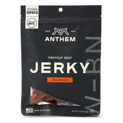 Anthem Snacks Premium Beef BOURBON, 2.5 oz./CASE