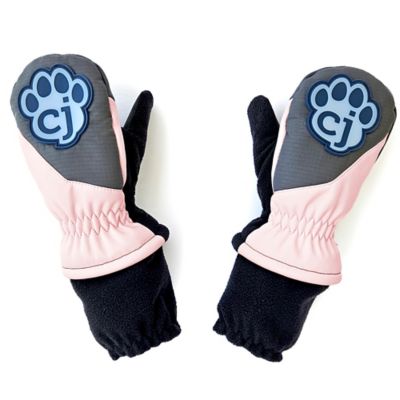 carter joey Magic Mittens: Light Pink & Hot Pink -Waterproof Toddler Winter Mitten