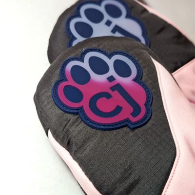 Image showing 7 th carter joey Magic Mittens Light Pink & Hot Pink -Waterproof Toddler Winter Mitten