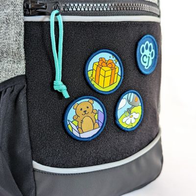Image showing  Giving Patches - 3 Colorful Embroidered Hook and Loop Patches