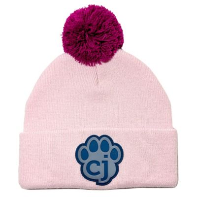 carter joey Magic Beanie: Pink & Hot Pink - Toddler Winter Hat