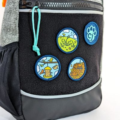 Image showing  Yardwork Helper Patches - 3 Colorful Embroidered Hook and Loop Patches