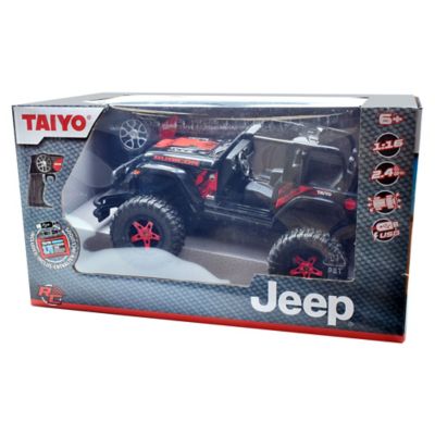 Jeep Wrangler Rubicon 2 Door 1:16 Scale R/C - Black - Taiyo