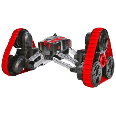 Image showing  Track Racer 1/16 Scale R/C - Red/Black - 2.4GHz