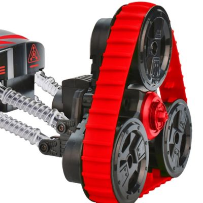 Image showing  Track Racer 1/16 Scale R/C - Red/Black - 2.4GHz