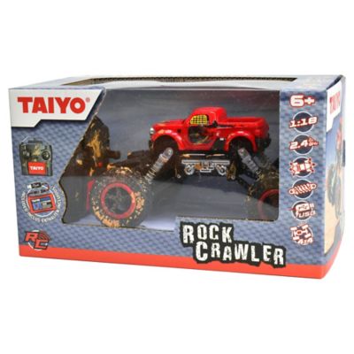 Taiyo Rock Crawler 1:18 Scale R/C - Red - 2.4 GHz