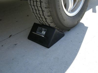 Image showing  Rubber Wheel Chock w/Handle - 8 pack STF-884RCHI-8PK