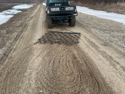 Image showing  6 ft. x 4 ft. Heavy-Duty Drag Harrow