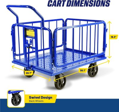 Image showing  Utility Cart 1,200 lb. Capacity TRI-GUO105