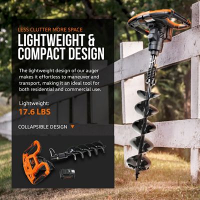 Image showing  6 in. 48V Cordless Earth Auger TRI-GUT150