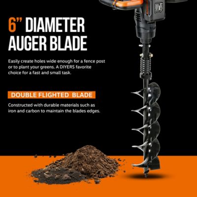 Image showing 6 th SuperHandy 6 in. 48V Cordless Earth Auger TRI-GUT150