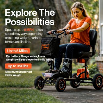 Image showing 6 th SuperHandy 48V All-Terrain Mobility Scooter