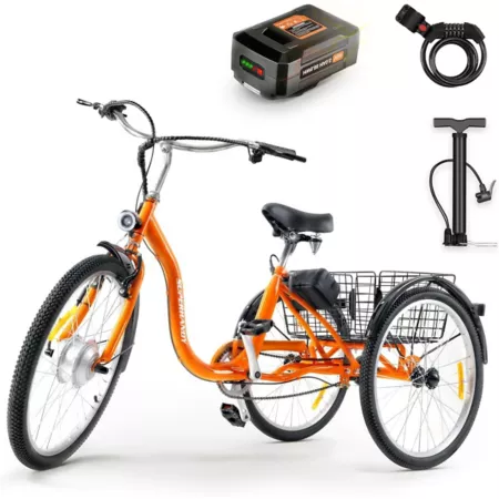 SuperHandy 250W adult tricycle electric bike Electric Bikes