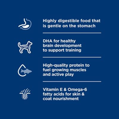 Image showing  Puppy Sensitive Stomach and Skin Salmon and Vegetable Stew Wet Dog Food, 12.5 oz.
