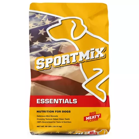 Sportmix Essentials Adult Meat Meal Recipe Dry Dog Food 40 lb Bag Dry Dog Food