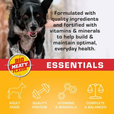 Image showing  Essentials Adult Meat Meal Recipe Dry Dog Food, 40 lb. Bag