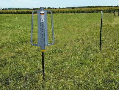 Image showing  1.75 in. Spring T-Post Pounder, 15 lb.