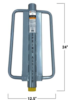 Image showing  1.75 in. Spring T-Post Pounder, 15 lb.