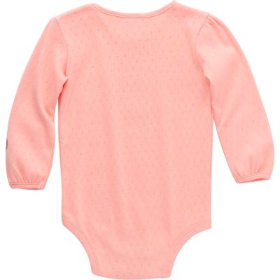 Image showing  Baby Girls' Puppy Long-Sleeve Bodysuit