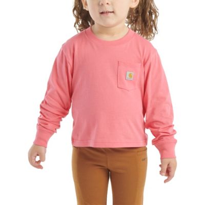 Image showing  Girls Deer Crew Neck Long-Sleeve T-Shirt