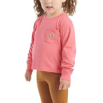 Image showing  Girls' Deer Crew Neck Long-Sleeve T-Shirt