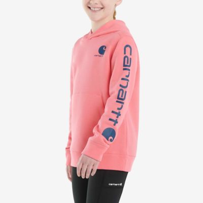 Image showing 2 th Carhartt Girls' Long-Sleeve Graphic Sweatshirt