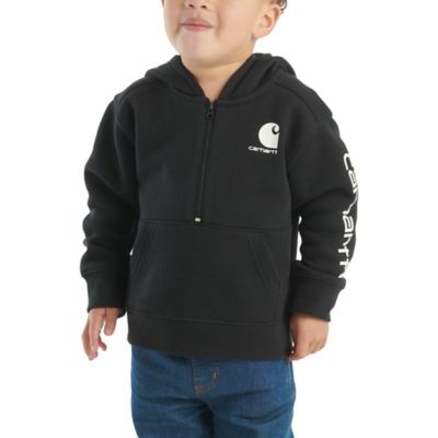 Carhartt Boys' Long-Sleeve 1/2-Zip Hoodie