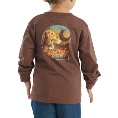 Carhartt Boys' Graphic Long-Sleeve T-Shirt