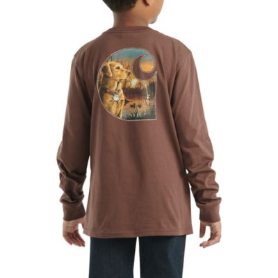 Carhartt Boys' Graphic Long-Sleeve T-Shirt