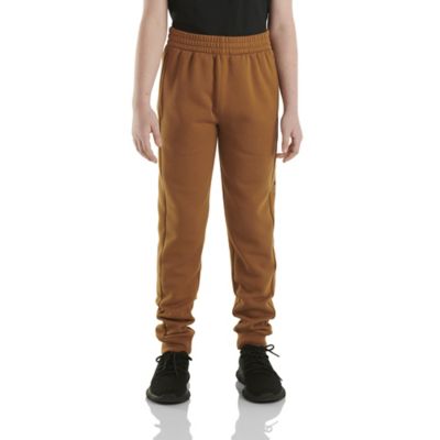 Carhartt Boys' Classic Fit Mid-Rise Fleece Logo Sweatpants