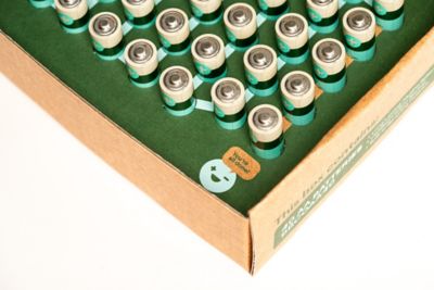 Image showing  40-AA Long Lasting Performance Carbon Neutral Batteries with Storage Box and Recycling Program
