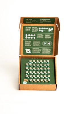 Better Battery Co. 40-AAA Long Lasting Performance Carbon Neutral Batteries with Storage Box and Recycling Program