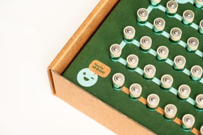 Image showing  40-AAA Long Lasting Performance Carbon Neutral Batteries with Storage Box and Recycling Program