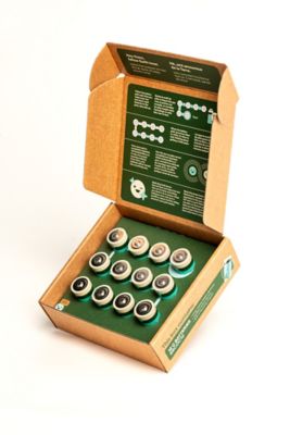 Image showing  12-C Cell Long Lasting Performance Carbon Neutral Batteries with Storage Box and Recycling Program