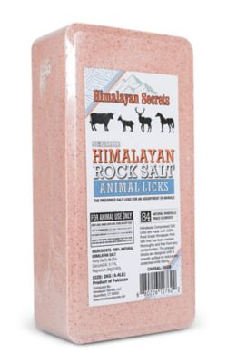 Himalayan Secrets Compressed Himalayan Salt Animal Lick, 4.4 lb.