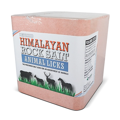 Himalayan Secrets Compressed Himalayan Salt Animal Lick, 5.5 lb.