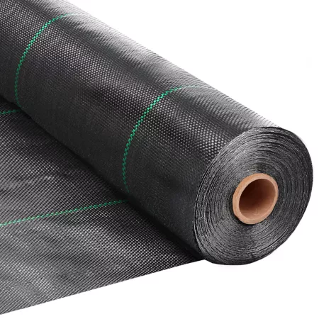 SEALTECH Premium Pro Garden Weed Control Fabric 3 ft x 100 ft Black 3.5 oz Lightweight Heavy Duty Landscape Fabric & Weed Barriers