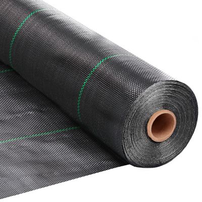 SEALTECH Black 3.5 oz. 3 ft. x 200 ft. Premium Pro Garden Weed Barrier Landscape Fabric, Lightweight, Heavy Duty