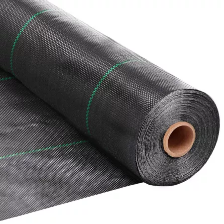 SEALTECH Black 3.5 oz Premium Pro Garden Weed Control Fabric 5' x 500' Lightweight and Heavy Duty Landscape Fabric & Weed Barriers