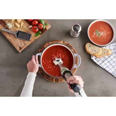 Image showing 7 th Braun MultiQuick 7 Smart-Speed Hand Blender with 500 Watts of Power, Whisk, Masher, and 6-Cup Food Processor