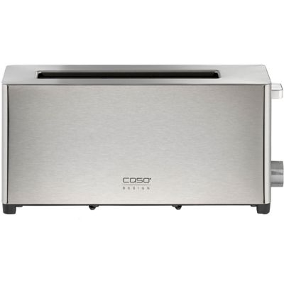 CASO Design Two Slice Wide Slot Toaster, Stainless Steel