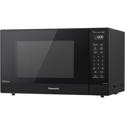 Image showing  1.2 cu. ft. 1200W Genius Sensor Countertop Microwave Oven with Inverter Technology, Black
