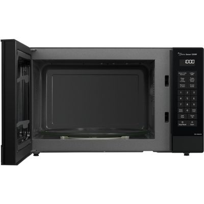 Image showing 9 th Panasonic 1.2 cu. ft. 1200W Genius Sensor Countertop Microwave Oven with Inverter Technology, Black
