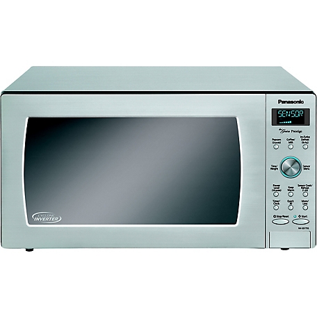 Panasonic 1.6 cu. ft. 1250W Built in. / Countertop Cyclonic Wave Microwave Oven with Inverter Technology in Stainless Steel