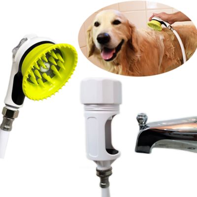 Wondurdog Dog Wash Kit for Bathtub Spout and Garden Hose