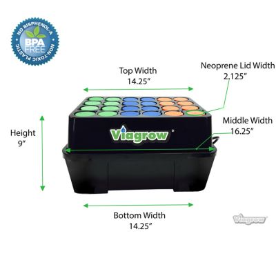 Image showing  24-Site Clone Machine Aeroponic Hydroponic System