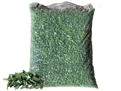 Viagrow Green Rubber Playground & Landscape Mulch by Viagrow, 1.5 CF Bag ( 11.2 Gallons / 42.3 Liters)