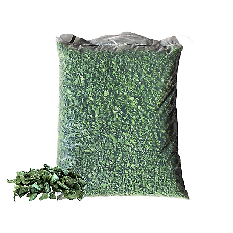 Viagrow Green Rubber Playground & Landscape Mulch by Viagrow, 1.5 CF Bag ( 11.2 Gallons / 42.3 Liters)
