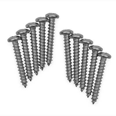 DC Cargo Wood Screws, 1.5 in., Round Phillips Head, 10 pk.