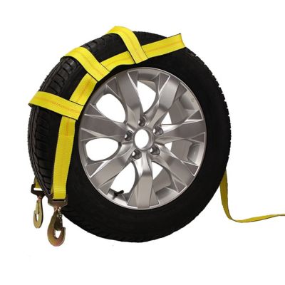 DC Cargo 2 in. x 43 in. Tow Dolly Basket Strap, Snap Hooks, 3,333 lb. Capacity